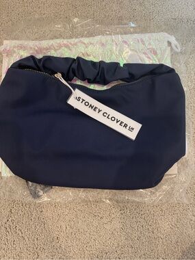 Stony Clover Lane nylon scrunch handle bag
